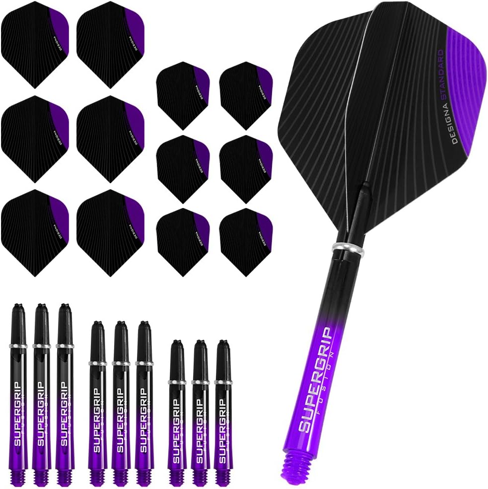 Darts Corner Designa Infusion Dart Flights and Shafts Combo Kit