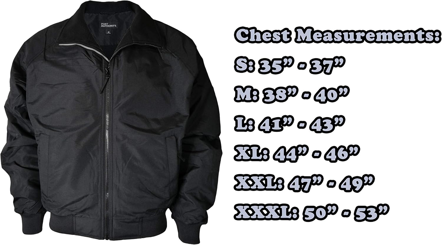 Security charger jacket with REFLECTIVE LOGO, Security Guard charger jacket