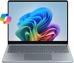 Ordinateur portable Microsoft Surface (2025), Windows 11 Copilot+ PC, écran tactile de 13 po, Snapdragon X Plus (8 cœurs), 16 Go RAM, 256 Go de stockage SSD, Platine - Clavier anglais