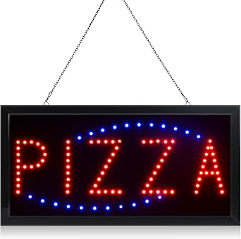 LED Neon Light Pizza Sign for Business By"E Onsale" Pizza L20