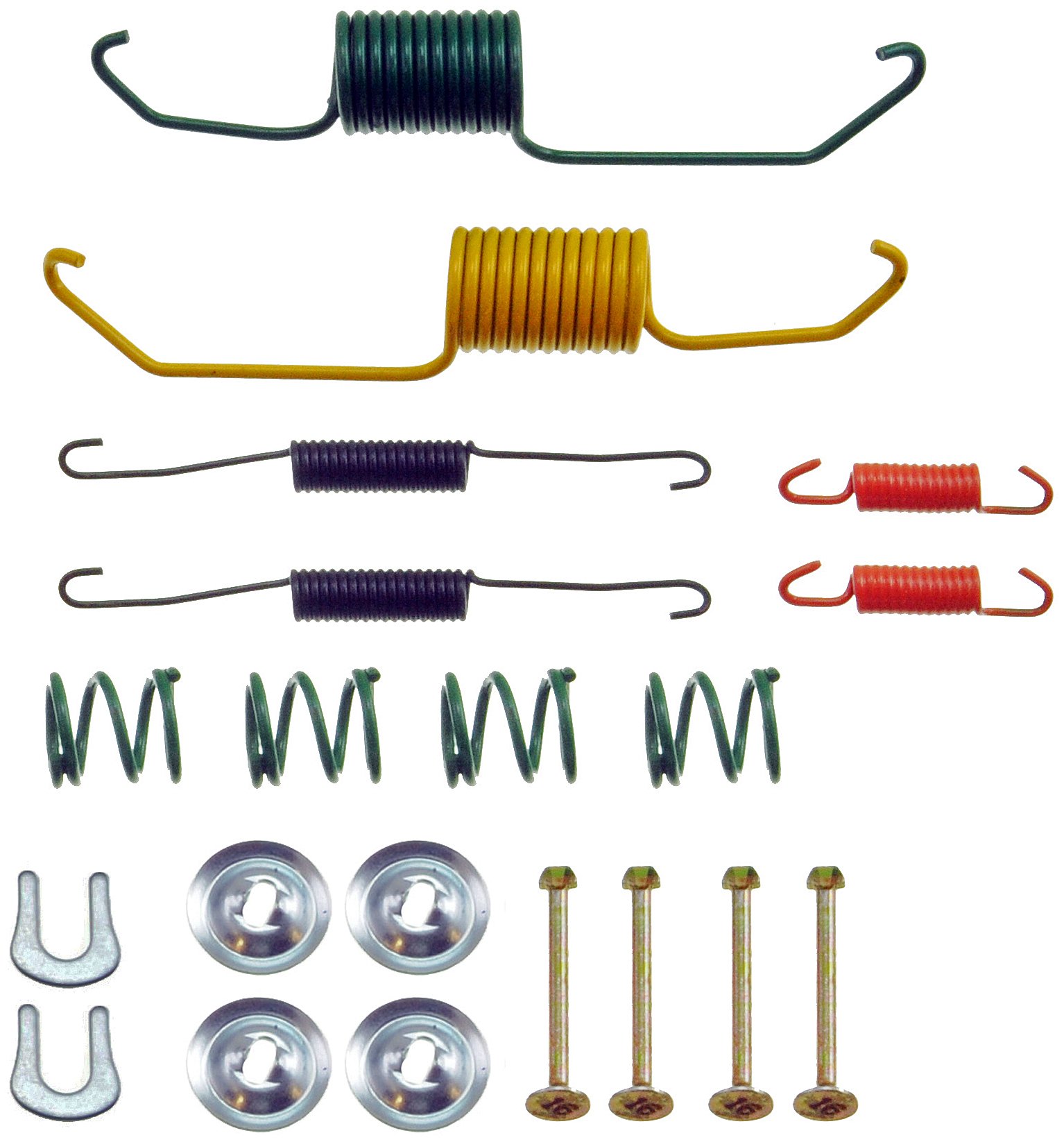 Dorman HW17203 Rear Drum Brake Hardware Kit - Compatible With Select Toyota Carina, Celica, Corolla, Corona & Cressida