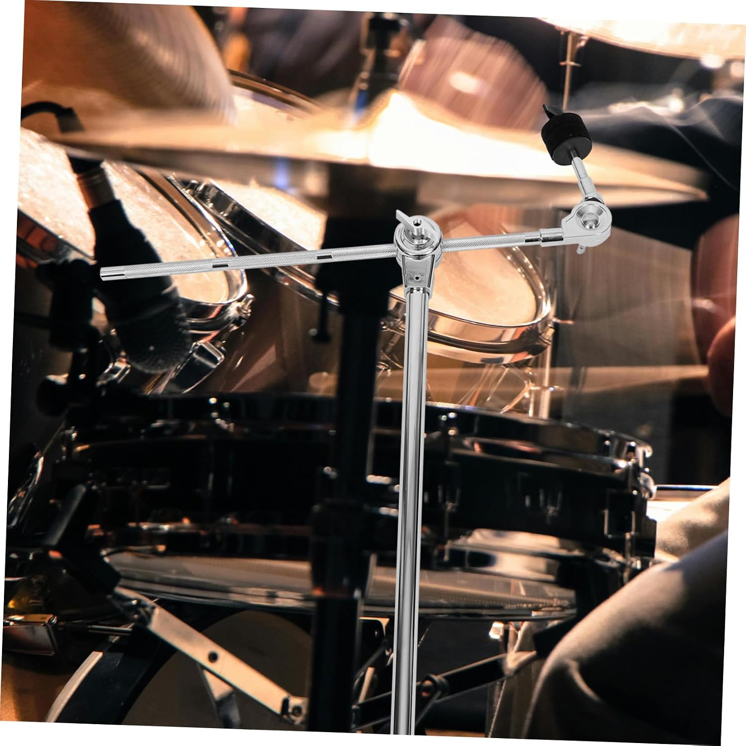 Adjustable Cymbal Arm Bracket Holder Stand Drum Cymbal Boom Arm Clamp Extension Holder for Music Instrument Supplies