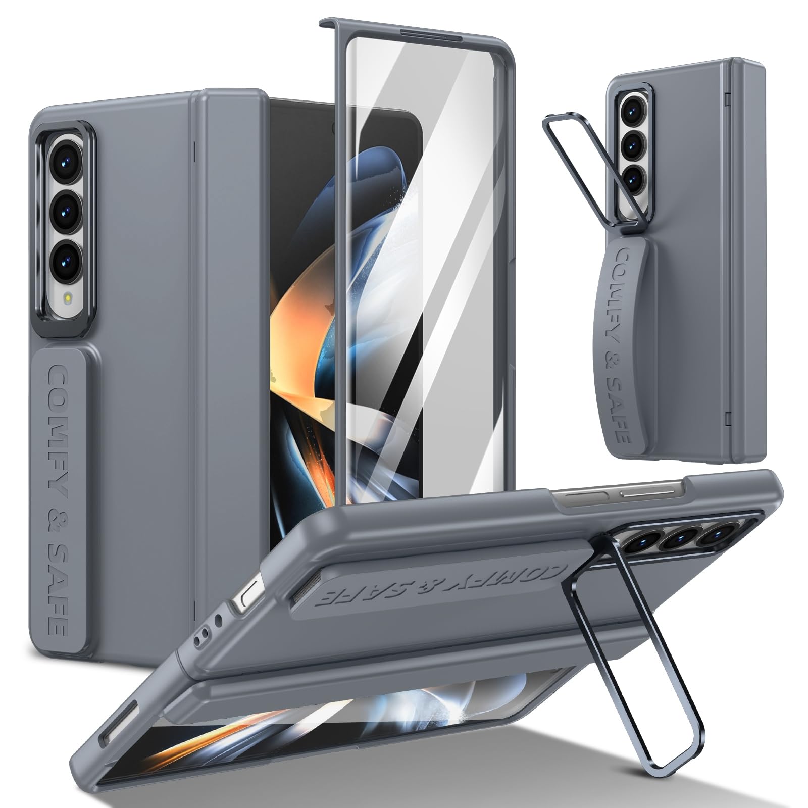 Coque antichoc Galaxy Z Fold 4 pour éviter les rayures d'écran et bris de charnière - 8