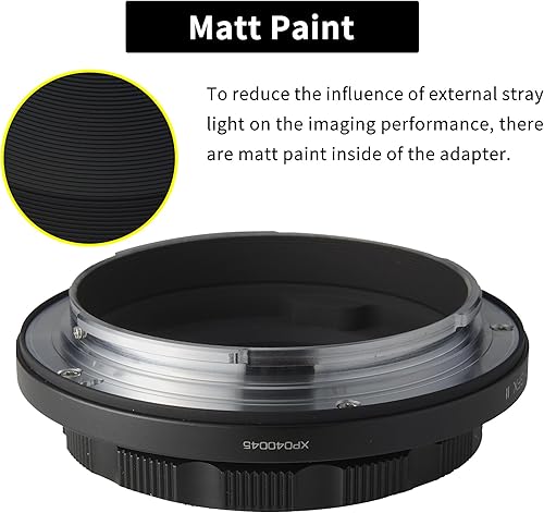 Miniatura 6 de Anillo adaptador de montaje de lente para lente Contax Yashica CY a cámara Fujifilm GFX GFX50 GFX100