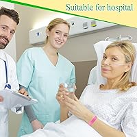 Vista 7 de Henoyso 600 pulseras de plástico de colores surtidos para eventos, pulsera de vinilo de plástico para eventos, identificación de banda de brazo