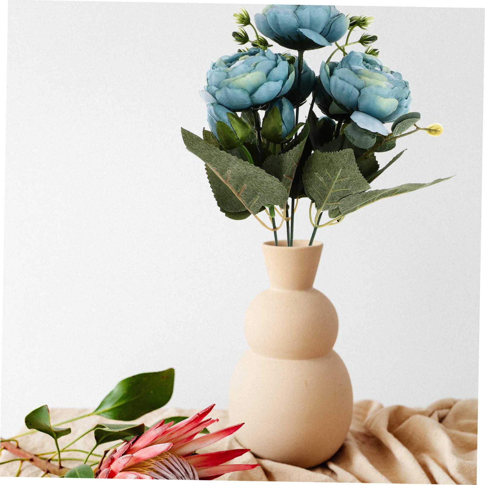 TOPBATHY 6stücke Künstliche Pfingstrosen Blumenstrauß Hochzeit Dekoration Stilvolle Heimaccessoires Für Hochzeiten Und Fotorequisiten Langlebig Und Pflegeleicht