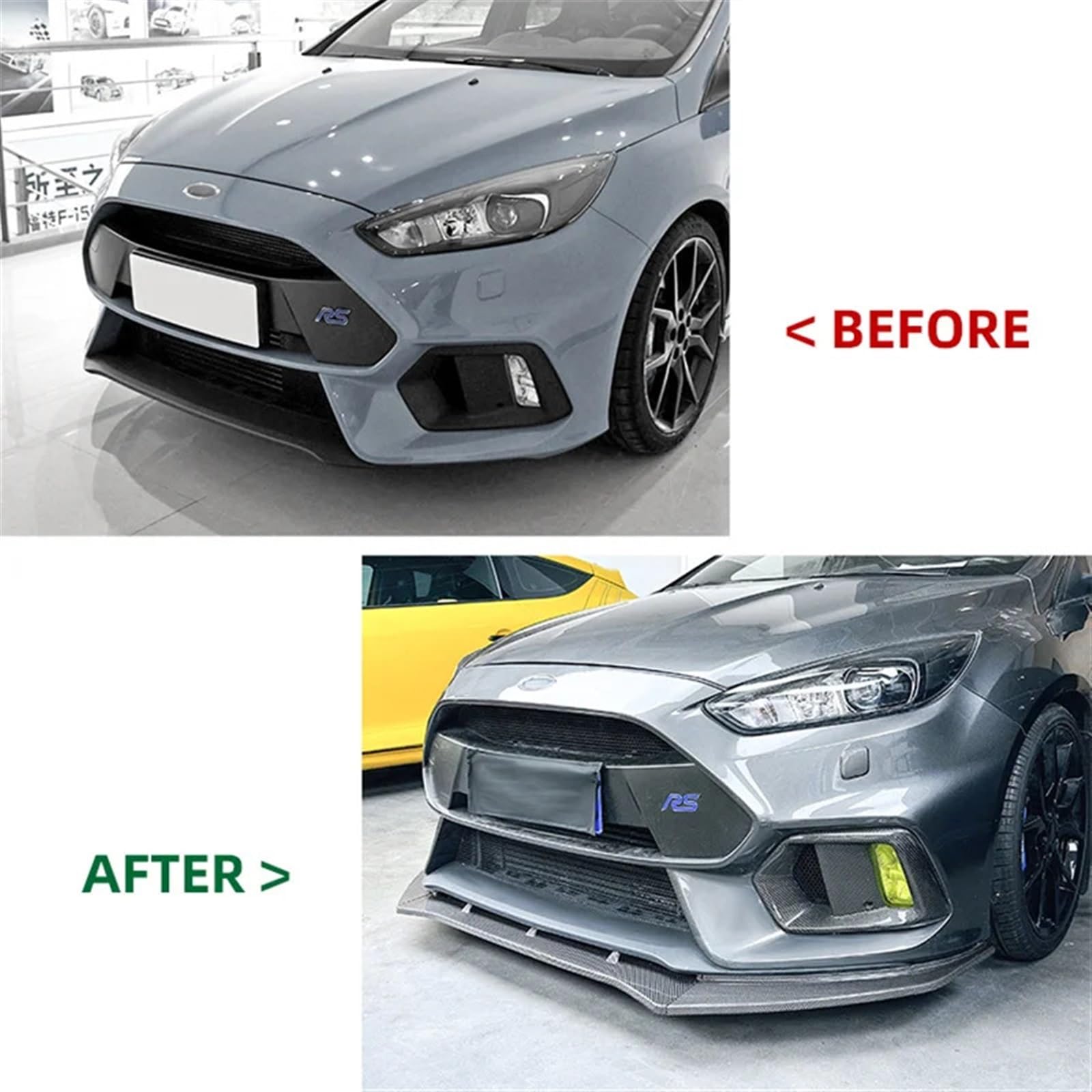 Zestaw Akcesoriów Zderzaka Pasuje do Focus RS MK3 2015-2018