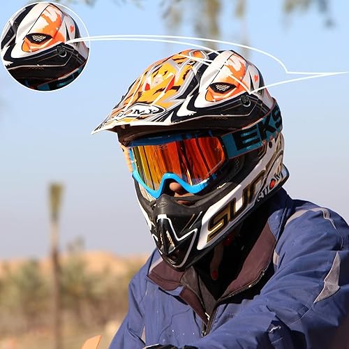 Miniatura 5 de 8 tornillos para casco de motocicleta, accesorios para casco de motocicleta (negro, plateado)