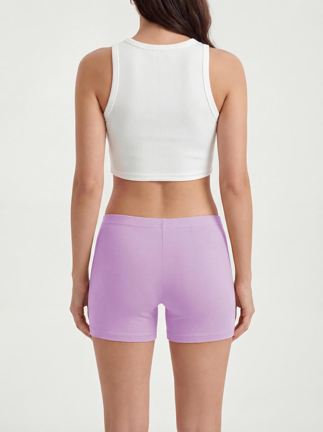 Sexy Basics Women's Ultra Soft Mini Bike Short | Spandex Workout Trunk Boxer | Multi Packs & Colors - Image 4