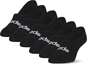 Peds Womens Nanoglide Mid Cut No Show Socks, 6-Pairs