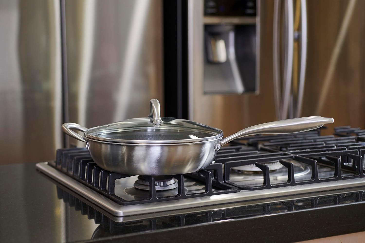 Servappetit 3qt Sauce w/Lid Hex Lining