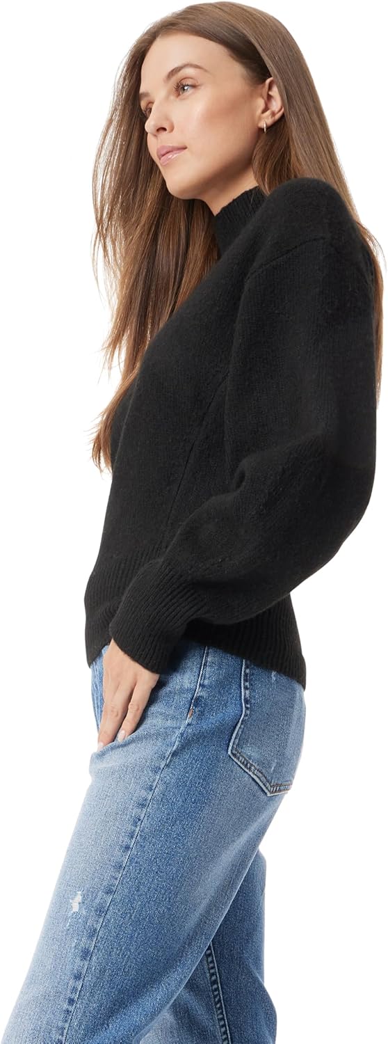 Sam Edelman Womens Lyrica Mock Neck Back Tie Pullover Sweater Standard - Image 4