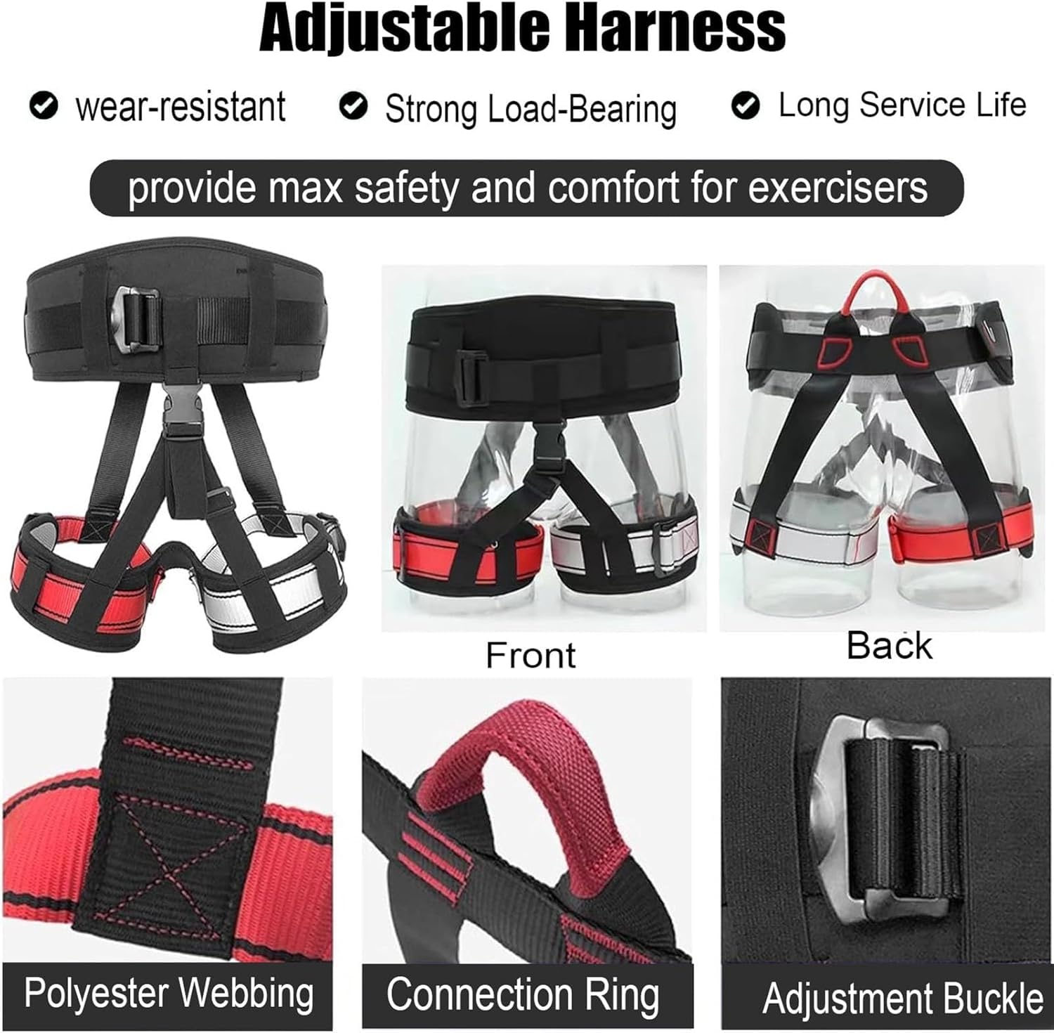 Set Fitness Professionale con Elastici Resistenti – Bande Elastiche 4d con Dispositivo di Rotazione A 360° per Palestra Domestica, Yoga, Danza Aerea E Allenamenti per Tutto 176 pounds