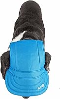 Vista 3 de Pet Life ® Sombrero de perro de moda con protección de cobertura UV, proporciona más sombra que un plátano para perro, cuenta con agujeros
