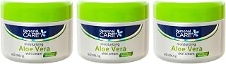 Lot of 3 Jars Moisturizing Aloe Vera Skin Cream 8 oz/each jarF