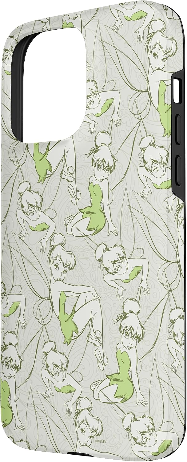 Disney Peter Pan Tinker Bell Study Case for iPhone 15 Pro Max