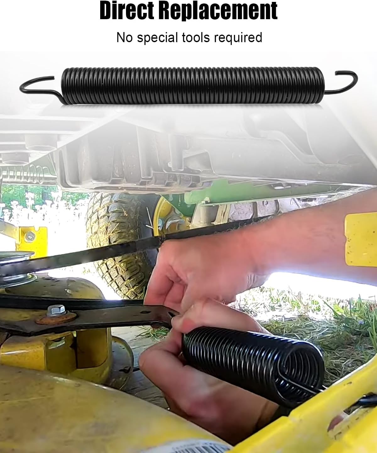 Blade Tension Spring Fit for John Deere GX25959 Z355E Z375R Z525E Z535R Z540M Ztrak Lawn Tractor, Mower Deck Extension Spring
