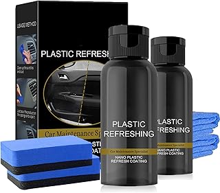DENGWANG Ouhoe Plastic Refreshing, Plastic Revitalizing Coating Agent, Nano Plastic Refreshing Coating, Plastic Parts Refurbish Agent (2PCS,50ML)