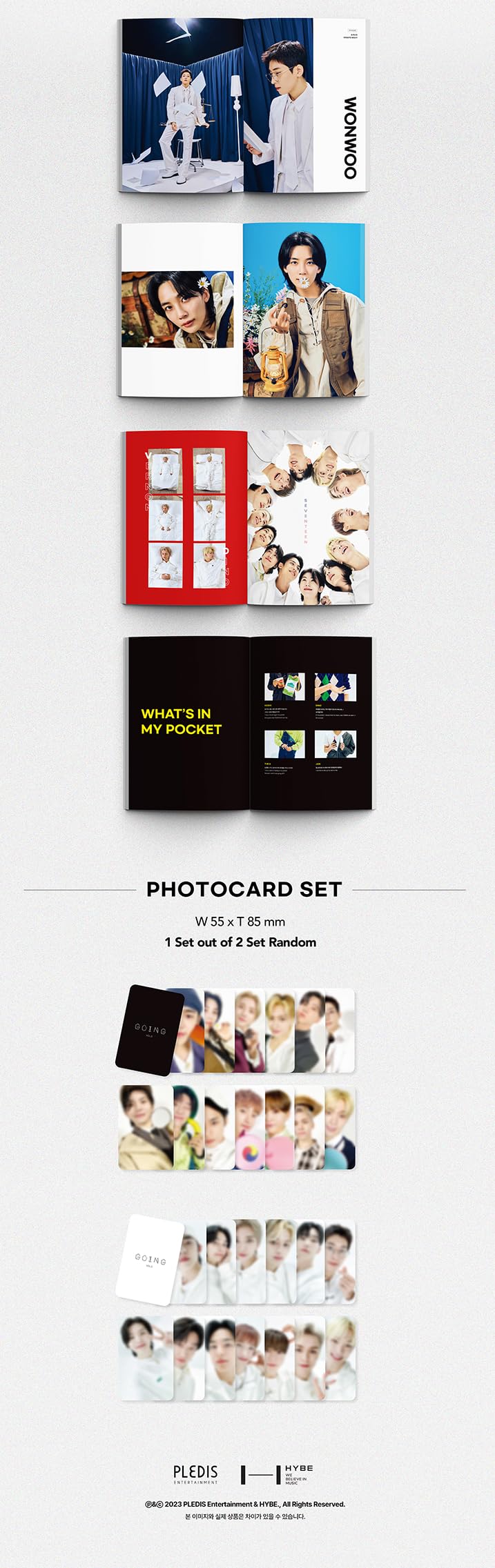 Amazon.com: cokodive Seventeen Going Magazine Vol.2 : Home & Kitchen