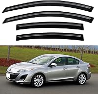 Vista 168 de Visores para ventanas y protectores contra la lluvia para Ford Fusion 2013, 2014, 2015, 2016, 2017, 2018, 2019, 2020, Deflectores de viento