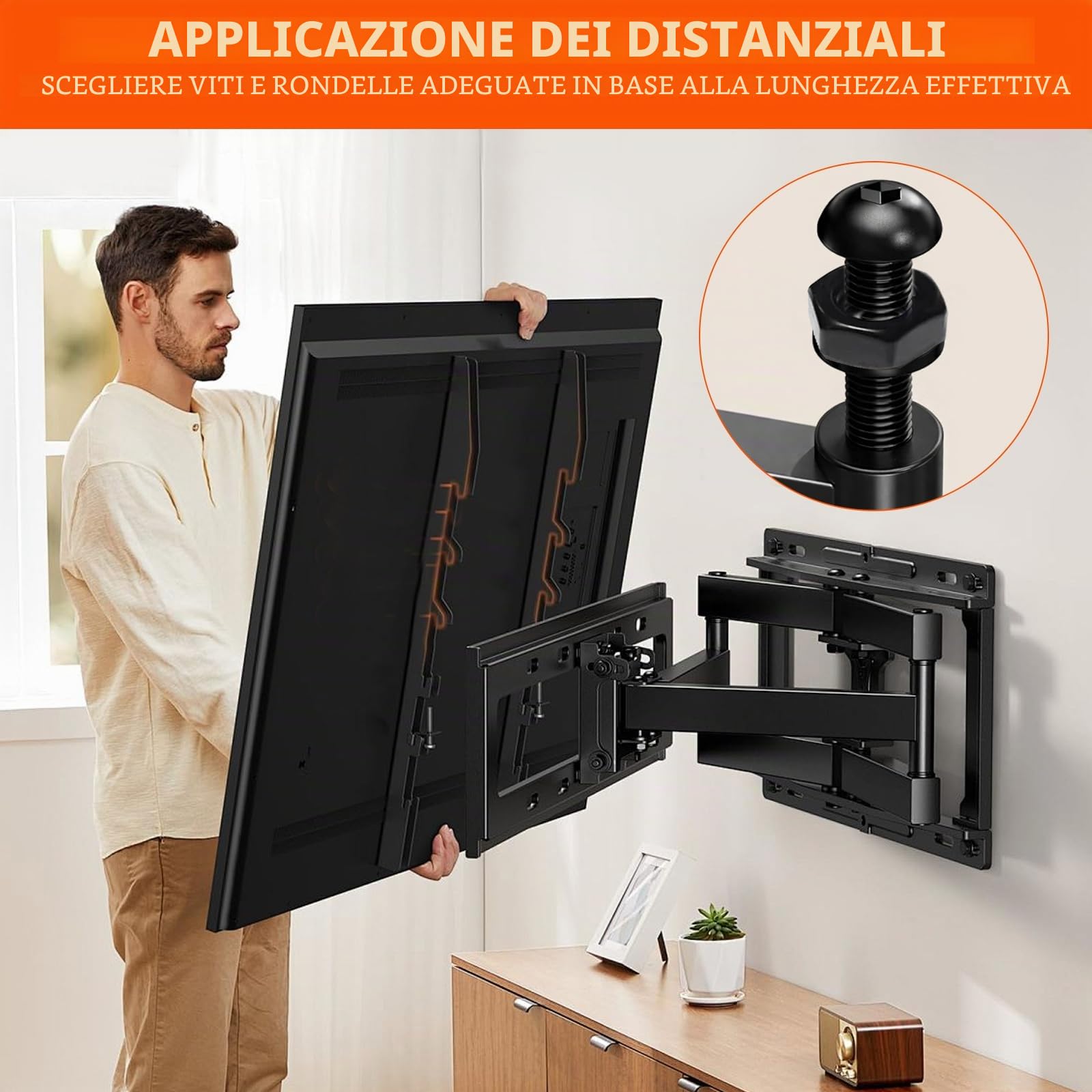 1440 PzViti M2 M3 M4 M5, Assortimento di Bulloni e Dadi, Set di Viti a Testa Cilindrica con Esagono Incassato, Kit di Bulloni Testa Tonda con Rondelle, set di Viti per Macchine Nere