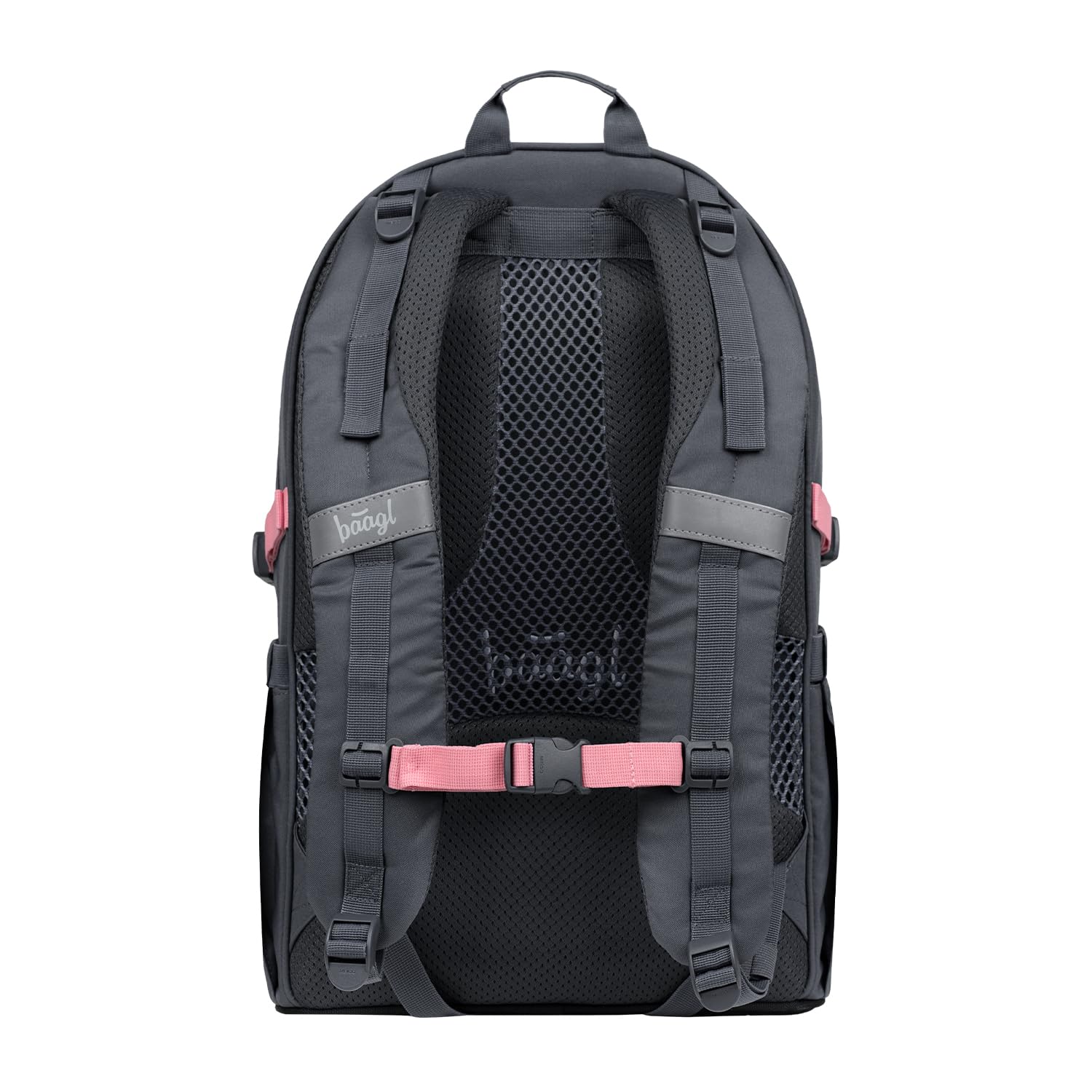 Baagl Zaino per la scuola, set da 3 pezzi, borsa per la scuola elementare, scuole elementari con cintura toracica, zaino ergonomico per la scuola