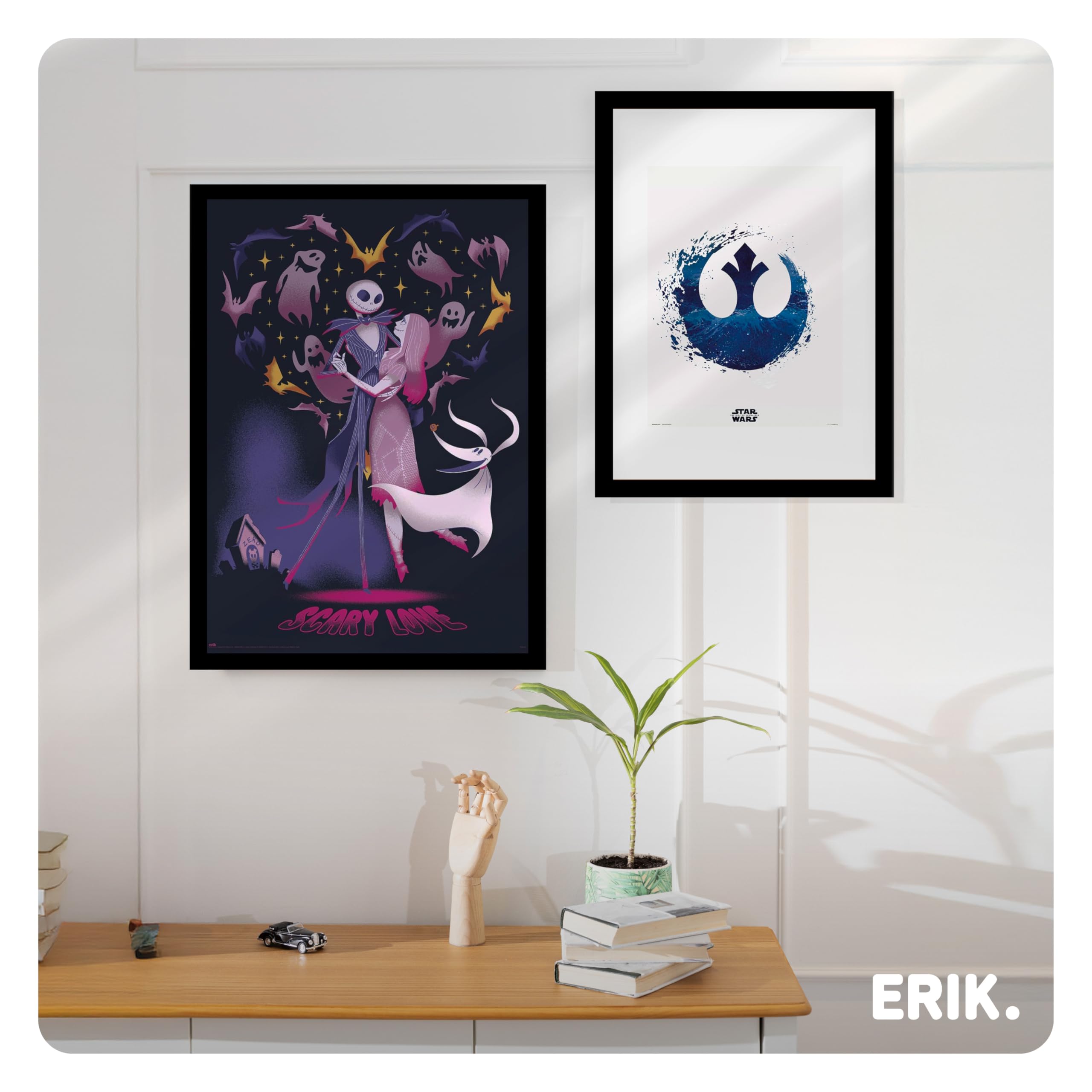 Grupo Erik Poster Frame 42 x 59.4cm - A2 Picture Frame, Black Photo Frames, Picture Frames, Large Picture Frames, Wall Art, Wall Photo Frame, Home Decor, Wall Decor