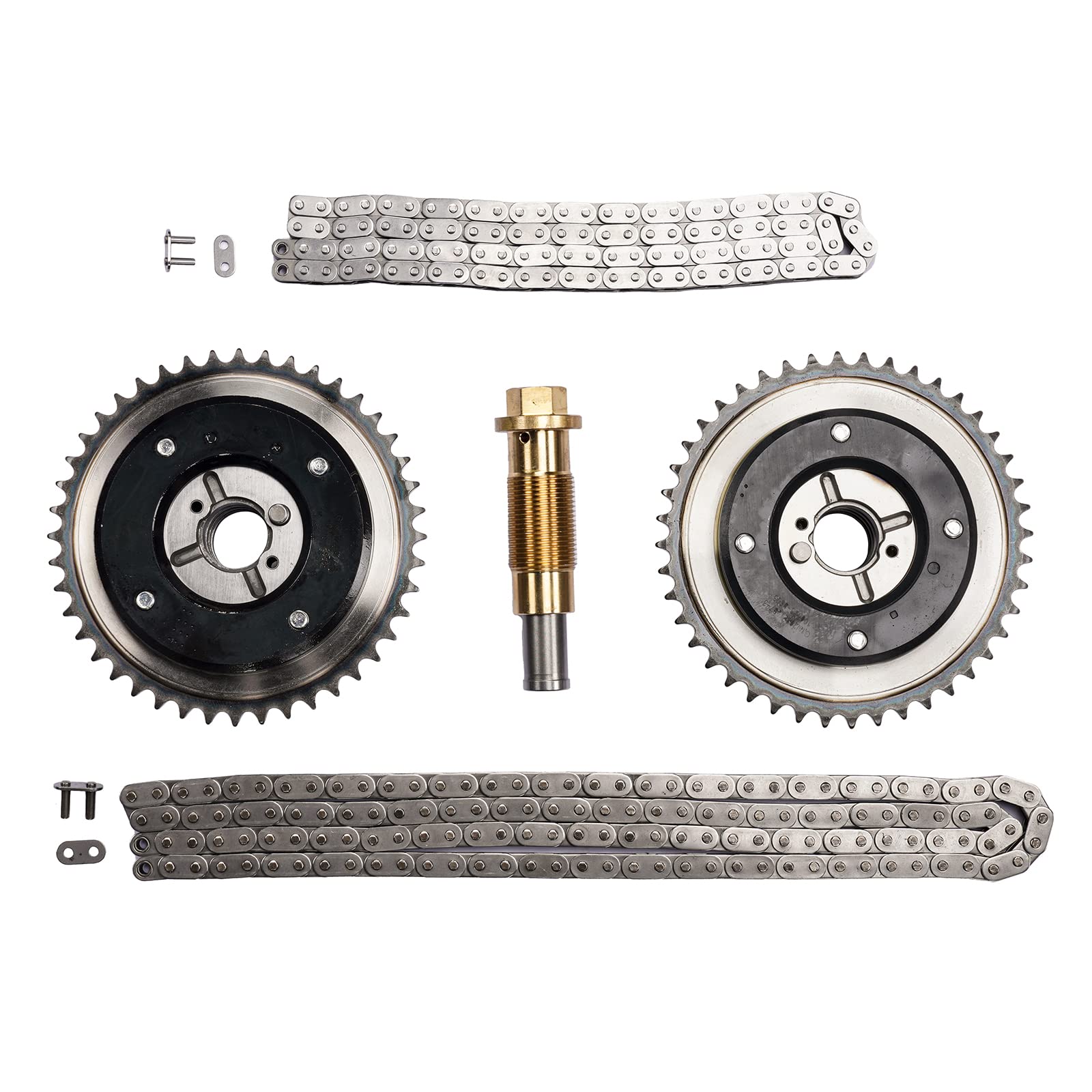 Kit de cadena de distribución Kompressor de engranajes de árbol de levas de repuesto para C Clase E W203 CL203 W211 C209 M271 R171 W906 1.8L gasolina 2710501047 2710521016