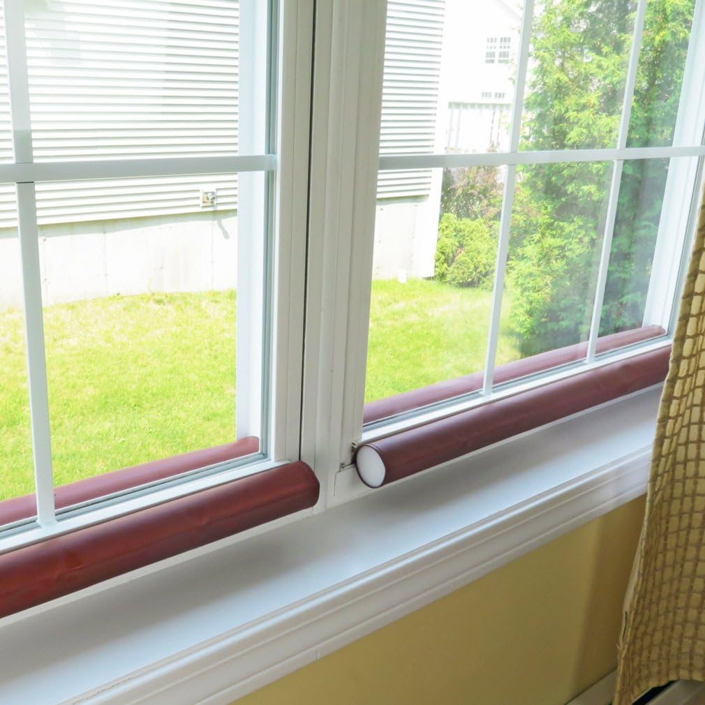 Evelots Draft Stopper Door/Window-Double-No Repositioning-No Cold/Dust-36 Inch