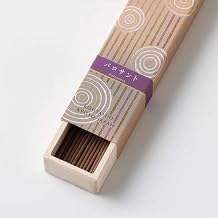 Hyakurakukou Incense Sticks | Low Smoke | 5.31 in, 40 Sticks with Incense Holder | Made in Japan Palo Santo