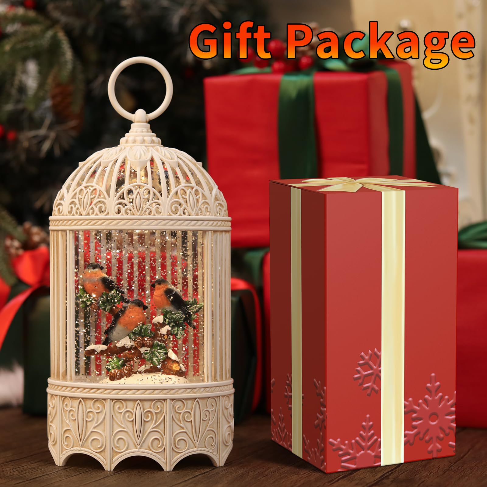 Bola Nieve Navidad Bola Nieve Musical Homcom Farol Navidad Con Música Y  Luces Bola De Nieve Con Papá Noel Homcom Arbol De Navidad Bola De Navidad  Con Nieve, image size:1600x1600