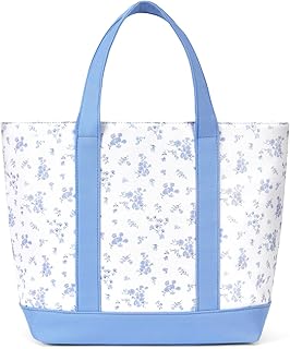 Small Tote Bags for Women Floral Canvas Tote Handbag Cute Coquette Top Handle Purse