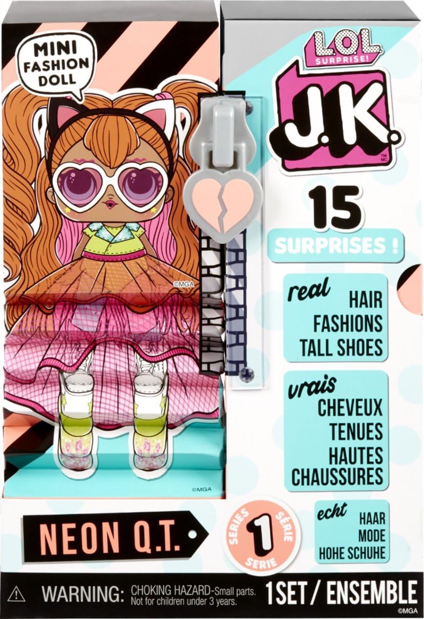 Breatoi! L*O*L. Surprise! O.M.G. Fashion Doll with More Surprises for Kids Age 3+ (J.K Dolls - Neon Q.T) (B0C7MMNFYK) Amazon Price History, Amazon Price Tracker