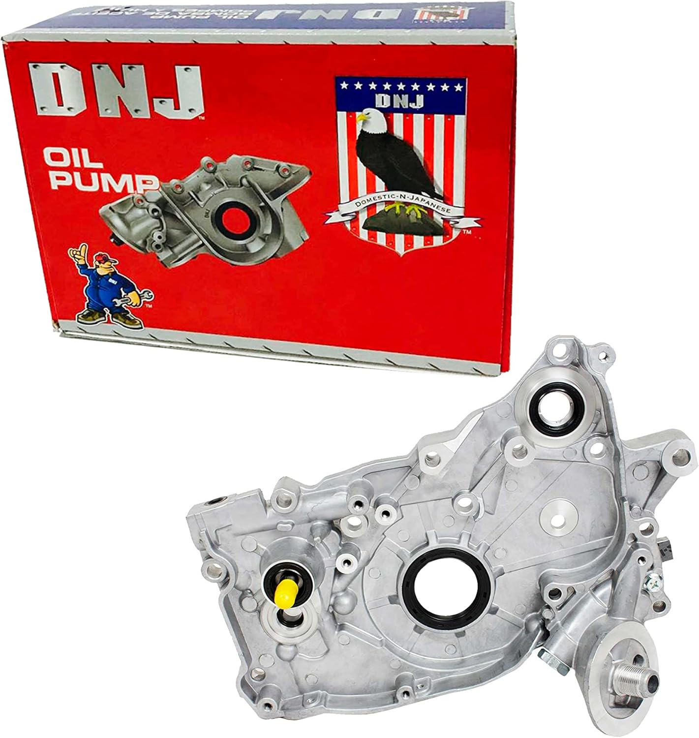 DNJ OP123 Oil Pump Housing for 1999-2006 Hyundai Kia Optima Santa Fe Sonata 2.4L L4 16V DOHC 2351cc