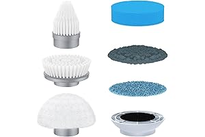 LABIGO Replaceable Brush Heads for Cordless Electric Spin Scrubber