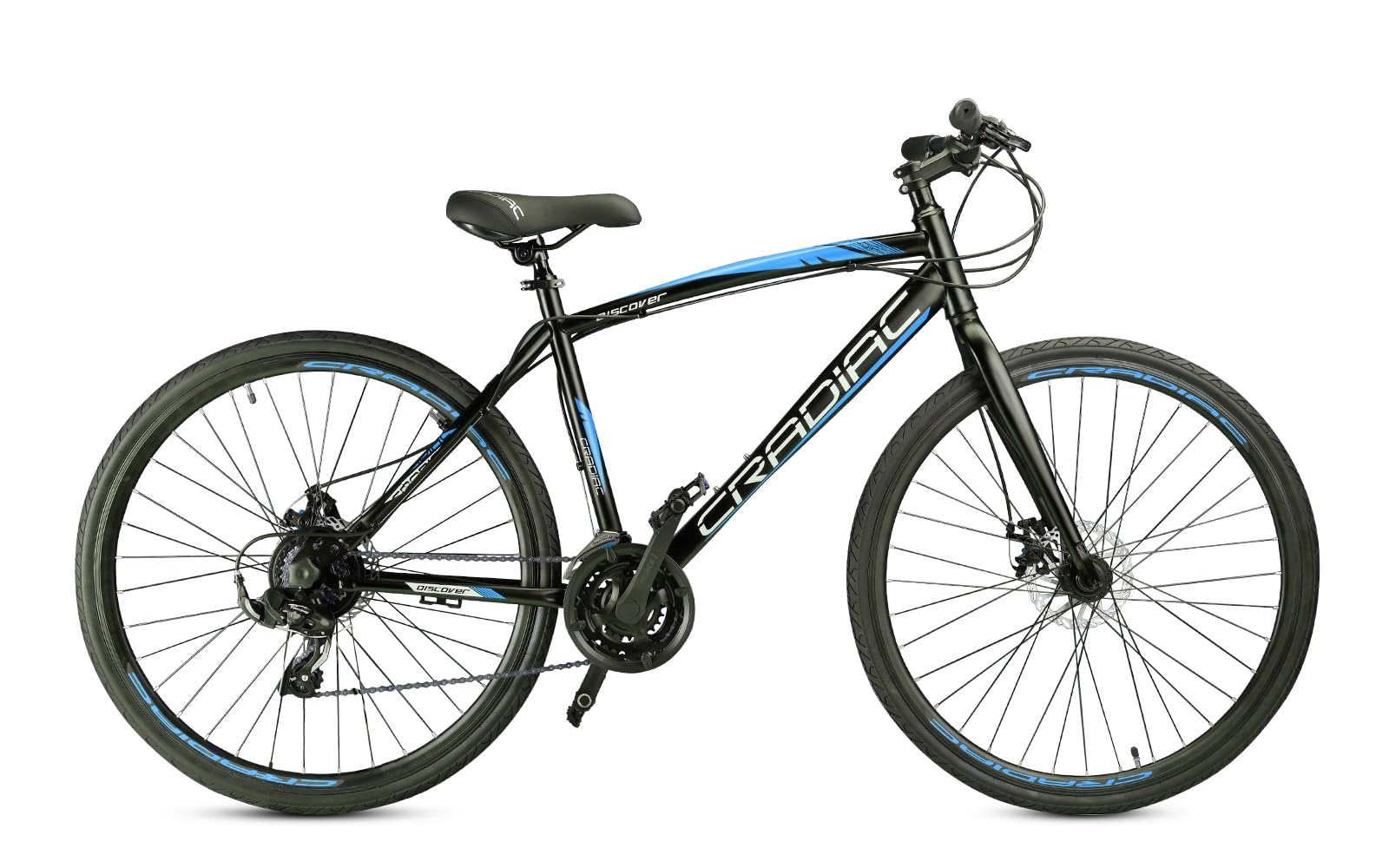 CRADIAC Discover 21 Speed | 700 * 35 C Hybrid Unisex | Rigid Fork | Shimano Powered (B0BH1D27M7) Amazon Price History, Amazon Price Tracker