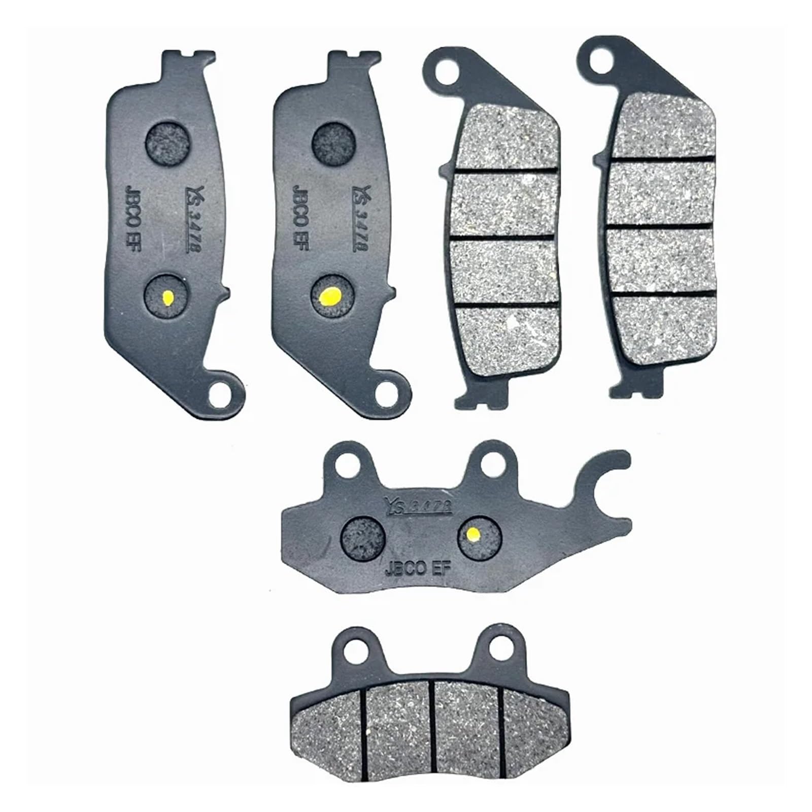 Przednie tylne klocki hamulcowe motocykla do Scrambler 900CC 05-15 Street Twin 16-18 865CC(2 X Front Brake Pads)