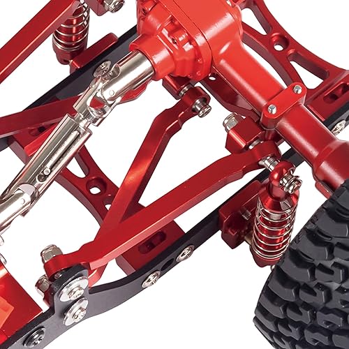 Miniatura 6 de Soporte de enlace de suspensión de varillas de tracción de chasis de metal para coche RC 116 WPL C14 C24 112 MN D90 D91 MN40 MN45 MN96 MN99 MN99s