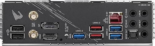 Vista 23 de GIGABYTE B550M AORUS Elite AX - Tarjeta madre compatible con AM4/AMD/B550/Micro ATX/Un M.2/SATA 6Gb/s/USB 3.2 Gen 1/Realtek GbE LAN/PCIe 4.0