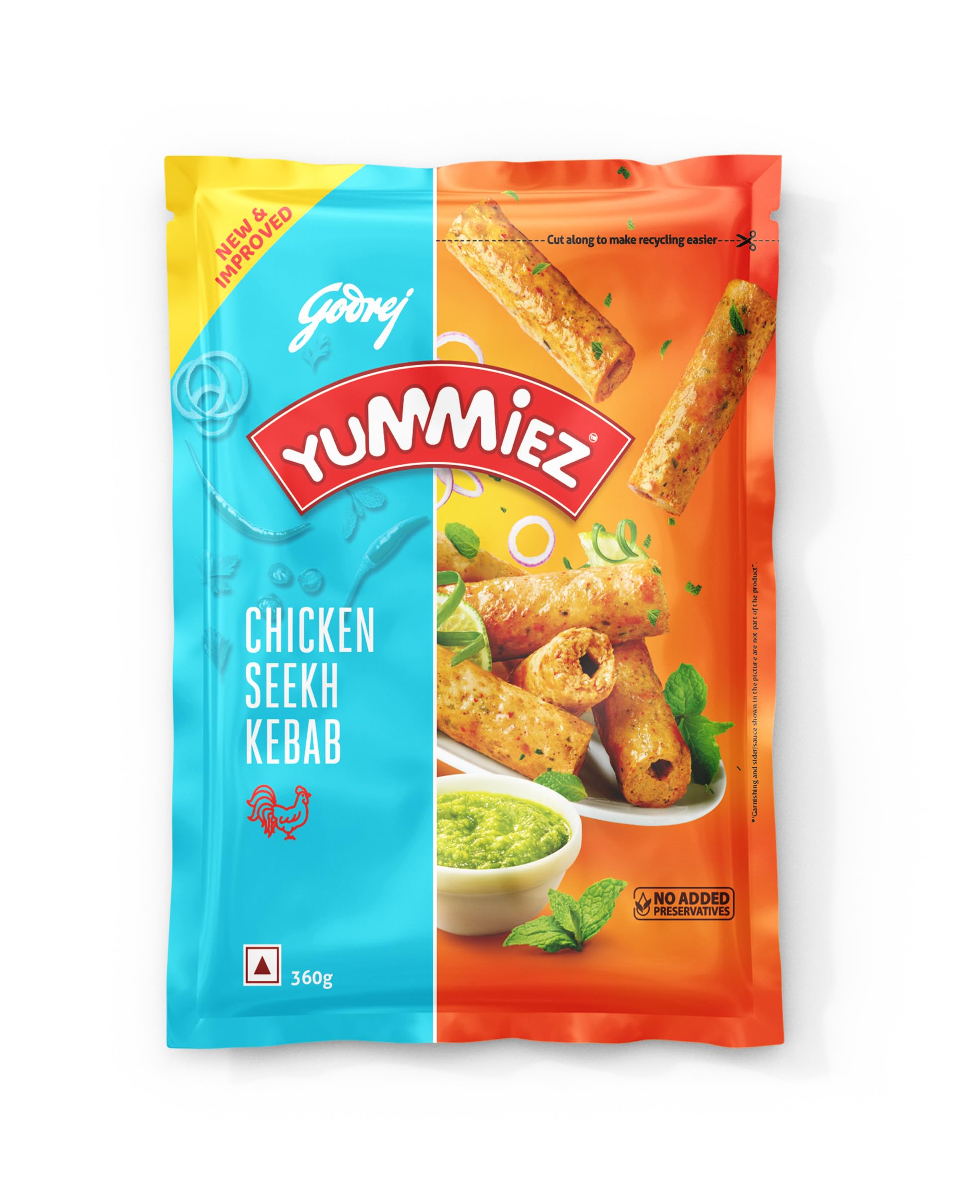 Godrej Yummiez Chicken Seekh Kabab, 360 g-picture-22