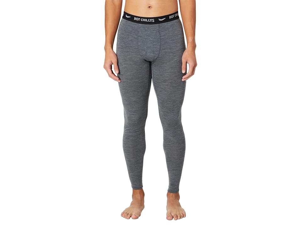 Hot Chillys Clima-Wool Bottoms (Grey Heather) Men's Clothing INTERNATIONAL SHIPPING