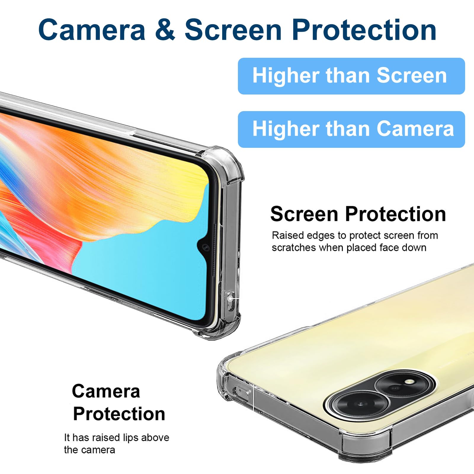 BORYA Slcone Cover per Honor X6b 4G, Ultra Sottle Anturto Morbda