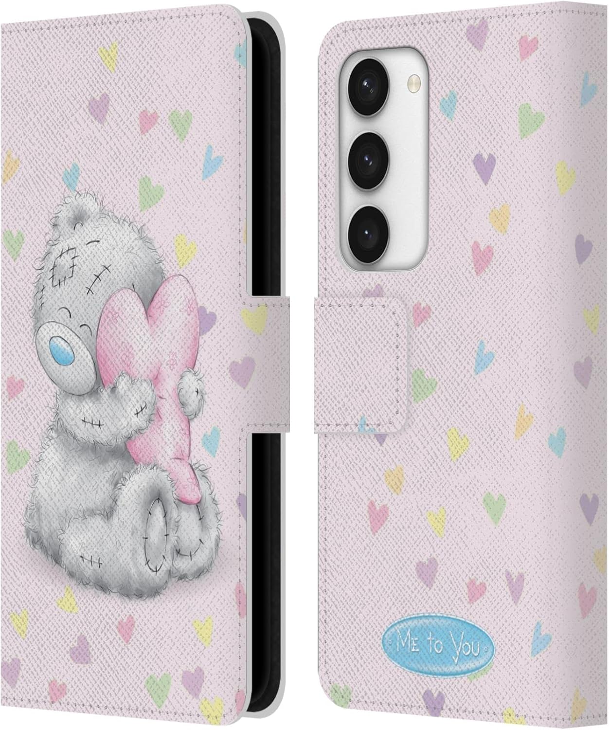 Head Case Designs Officially Licensed Me to You Heart Dream Once Upon A Time Leather Wallet Case Compatible with Samsung Galaxy S23 5G