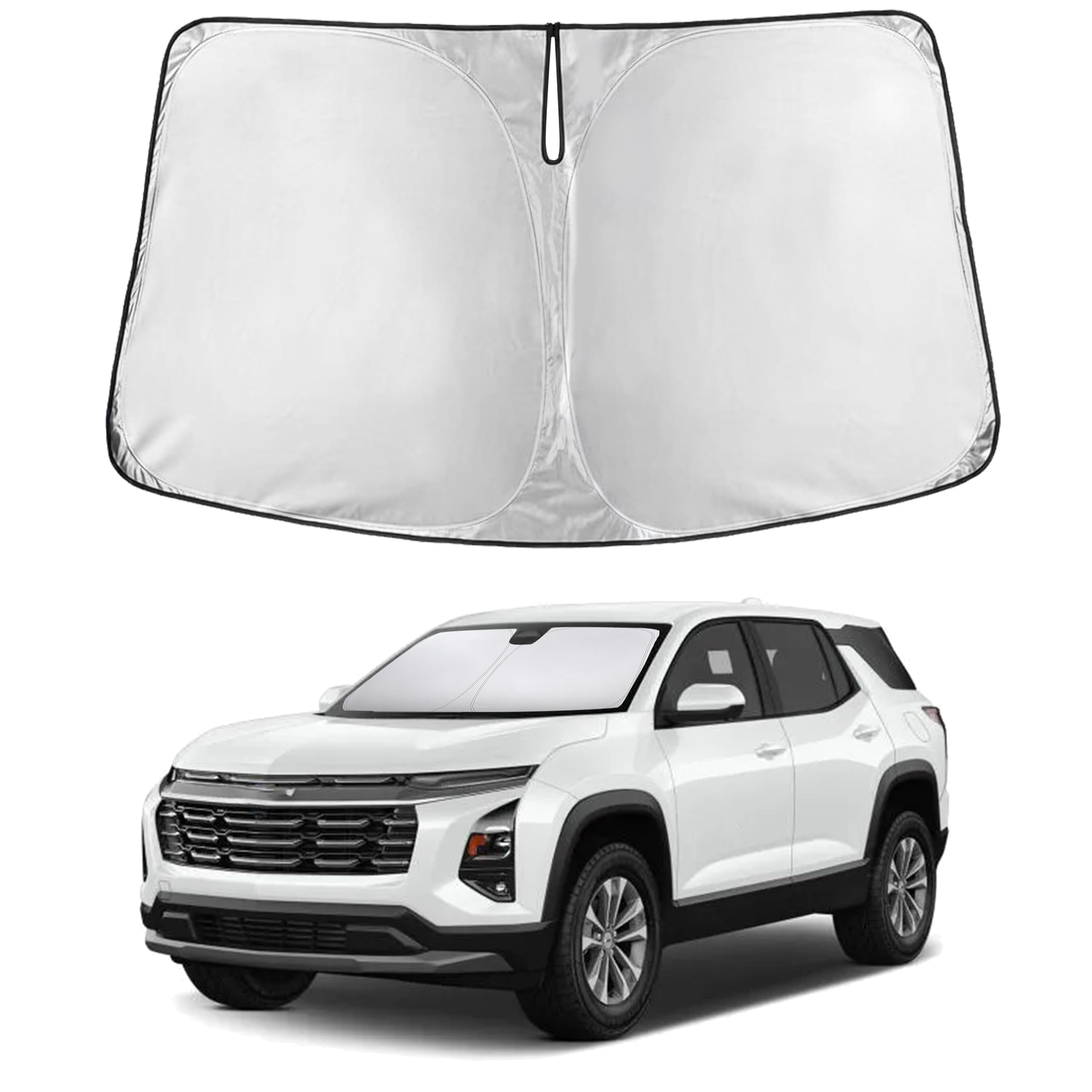 EcoNour Windshield Sunshade Compatible for Chevrolet Equinox 2025 2026