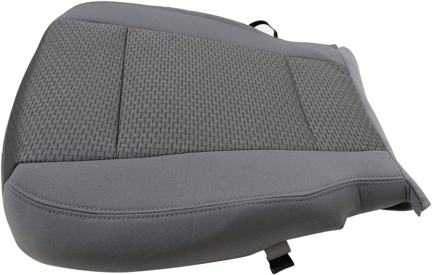 GXARTS Front Driver Side Bottom Lower Replacement Cloth Seat Cover Gray Compatible with Ford F250 F350 F450 F550 XLT 2017 2018 2019 2020 2021 Fit for Ford F150 2015-2020