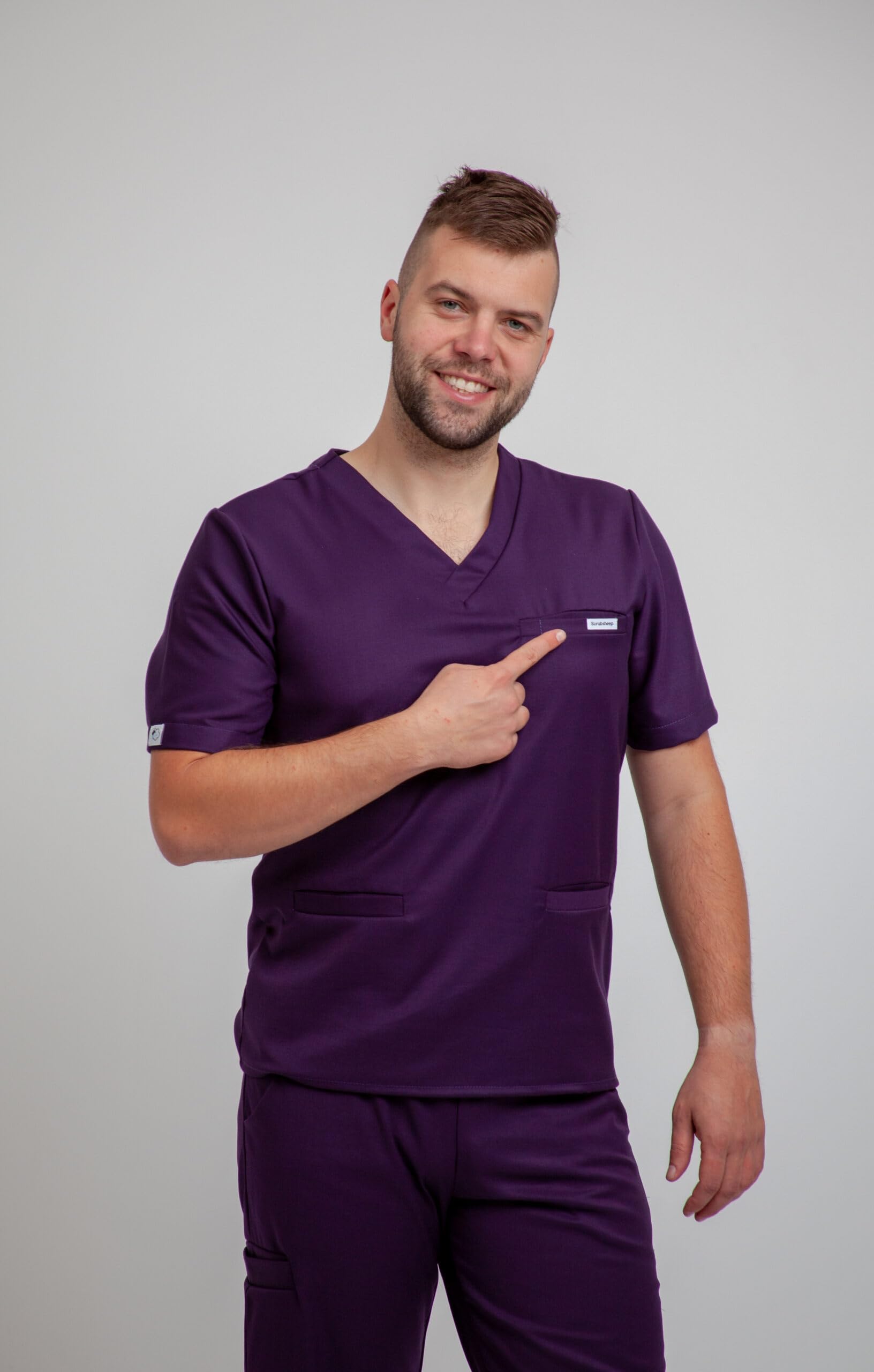 Comfy Jogger męski komplet medyczny z bluzą i spodniami