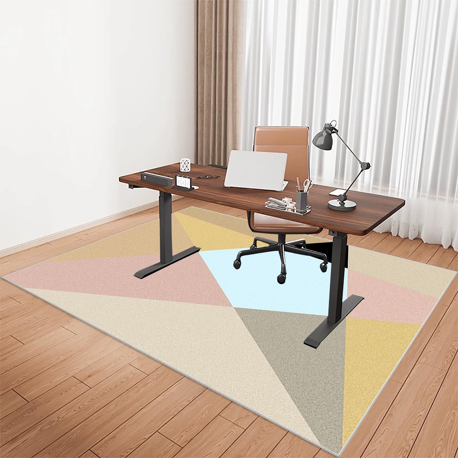Tapis de chaise de jeu contre les rayures de parquet et carrelage