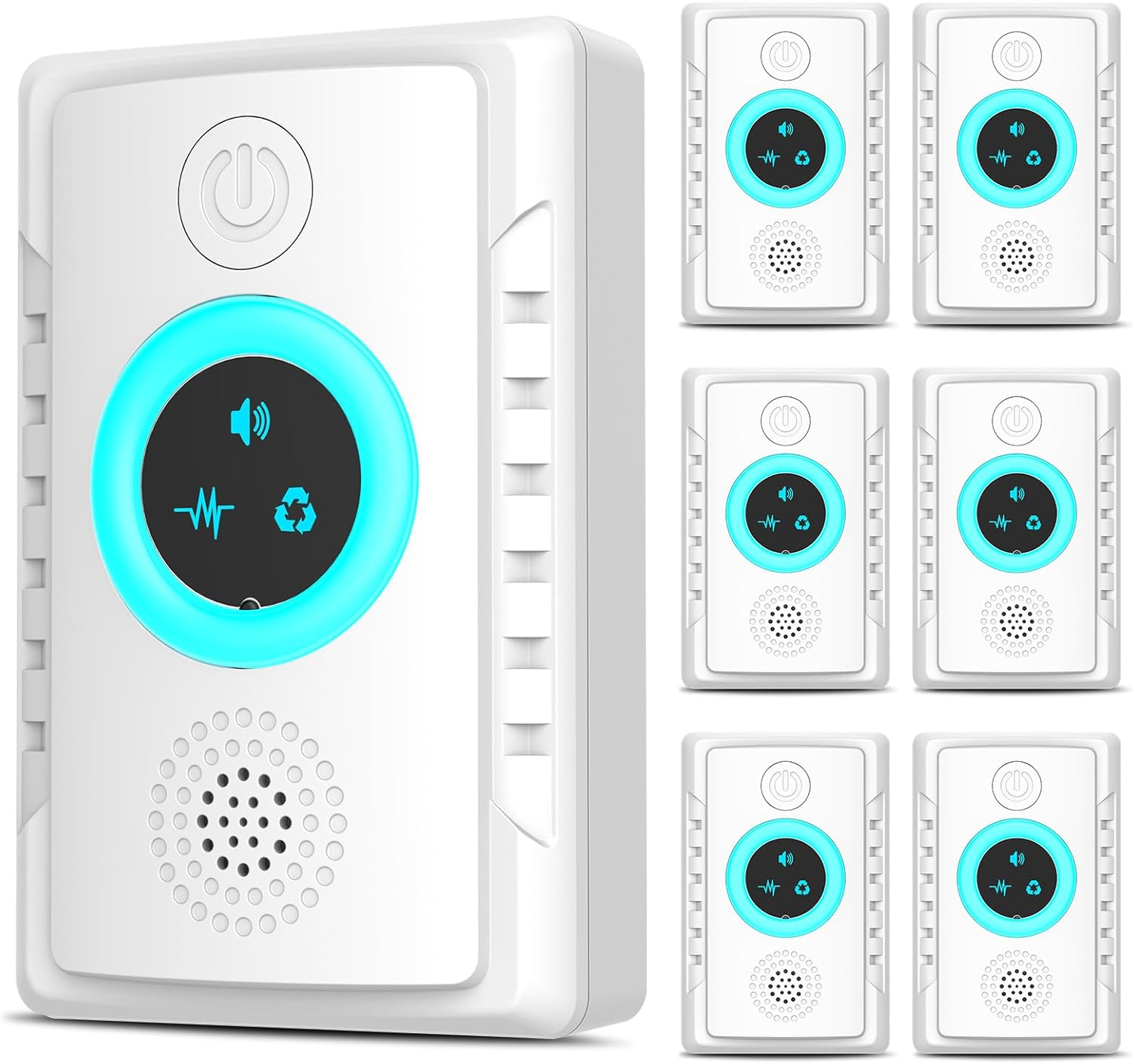 2026 Upgraded Ultrasonic Pest Repeller Indoor 6 Pack, Mouse Repellent Plug in for Mice, Rat, Roach, Spider & Bug, Electronic Rodent Repellent with 3 Modes, Insect Deterrent for Home, Garage, Kitchen