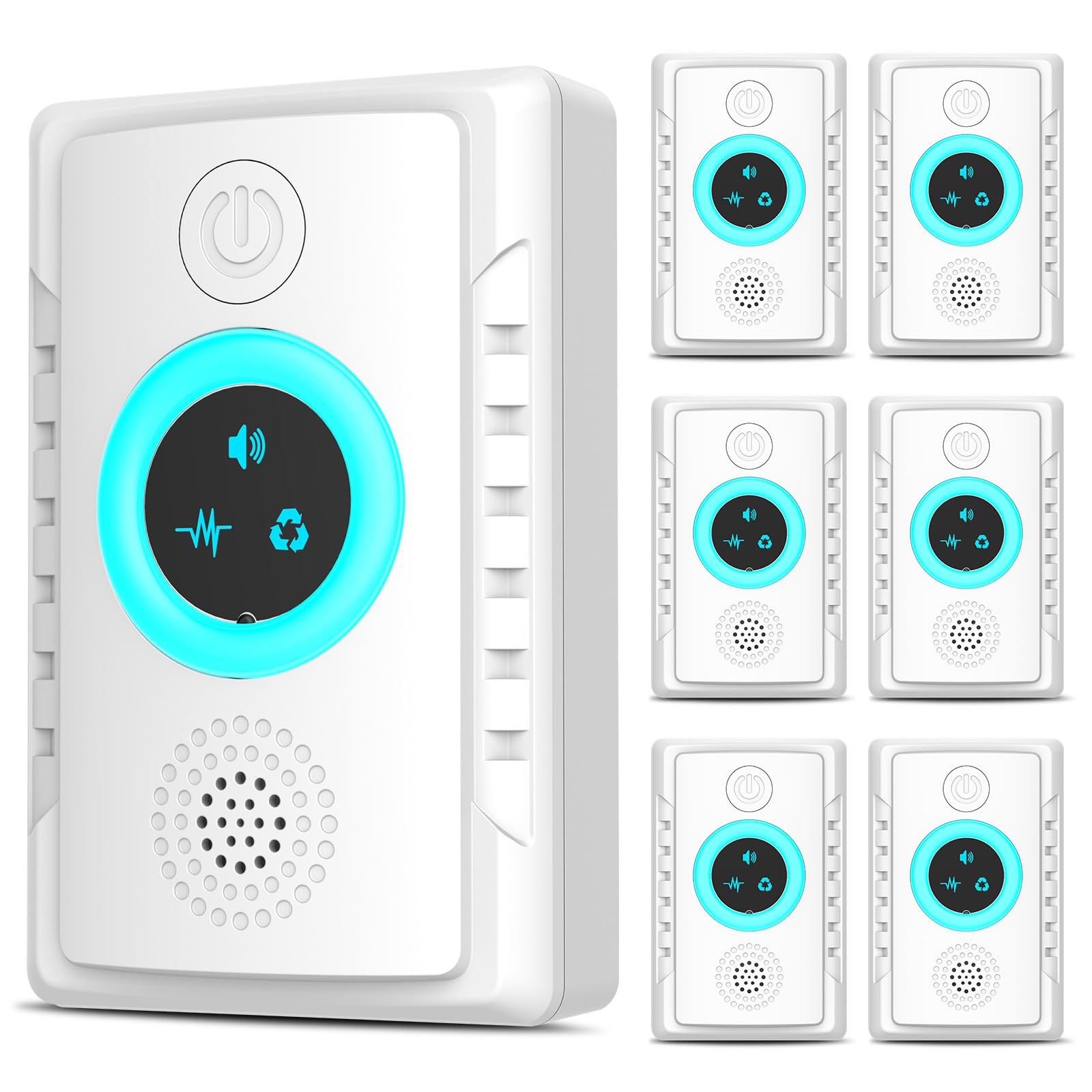 CWINDY 6-Pack Ultrasonic Pest Repeller