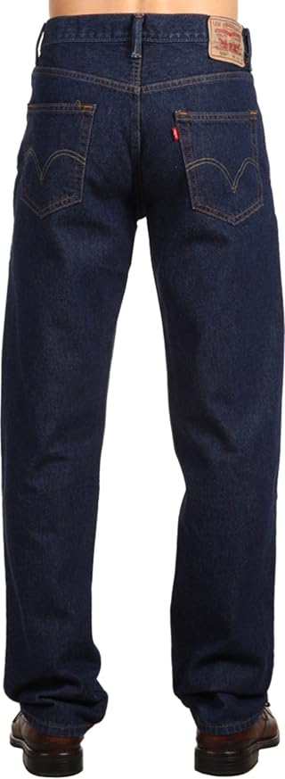 Levi's Jeans masculino 550 com ajuste relaxado (também disponível em tamanhos grandes e altos), Enxágue - Elástico, 32W / 32L